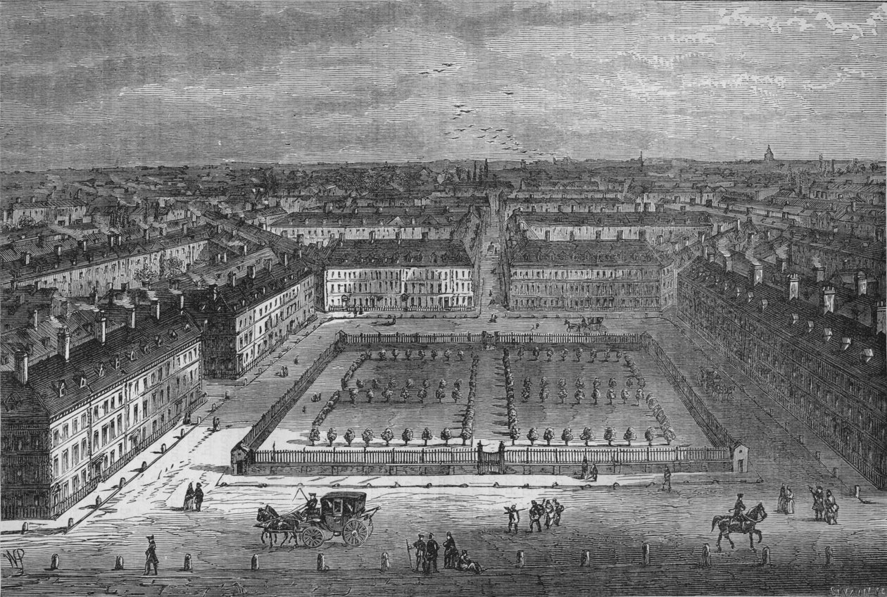 Plac Czerwonego Lwa, Londyn, 1800, 1878 autorstwa Unbekannt