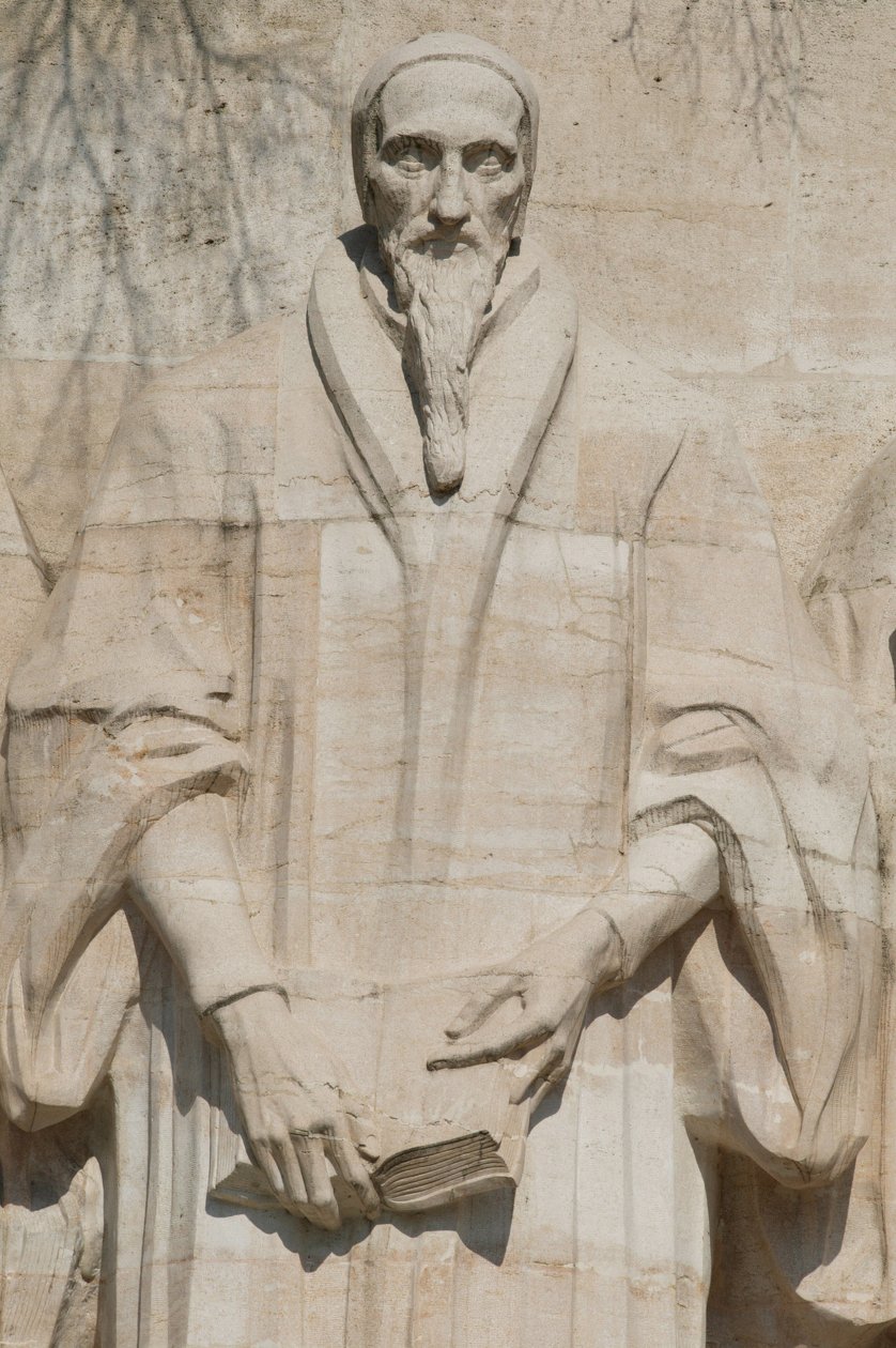 Pomnik Reformacji w Genewie John Calvin, Genewa, Szwajcaria autorstwa Unbekannt