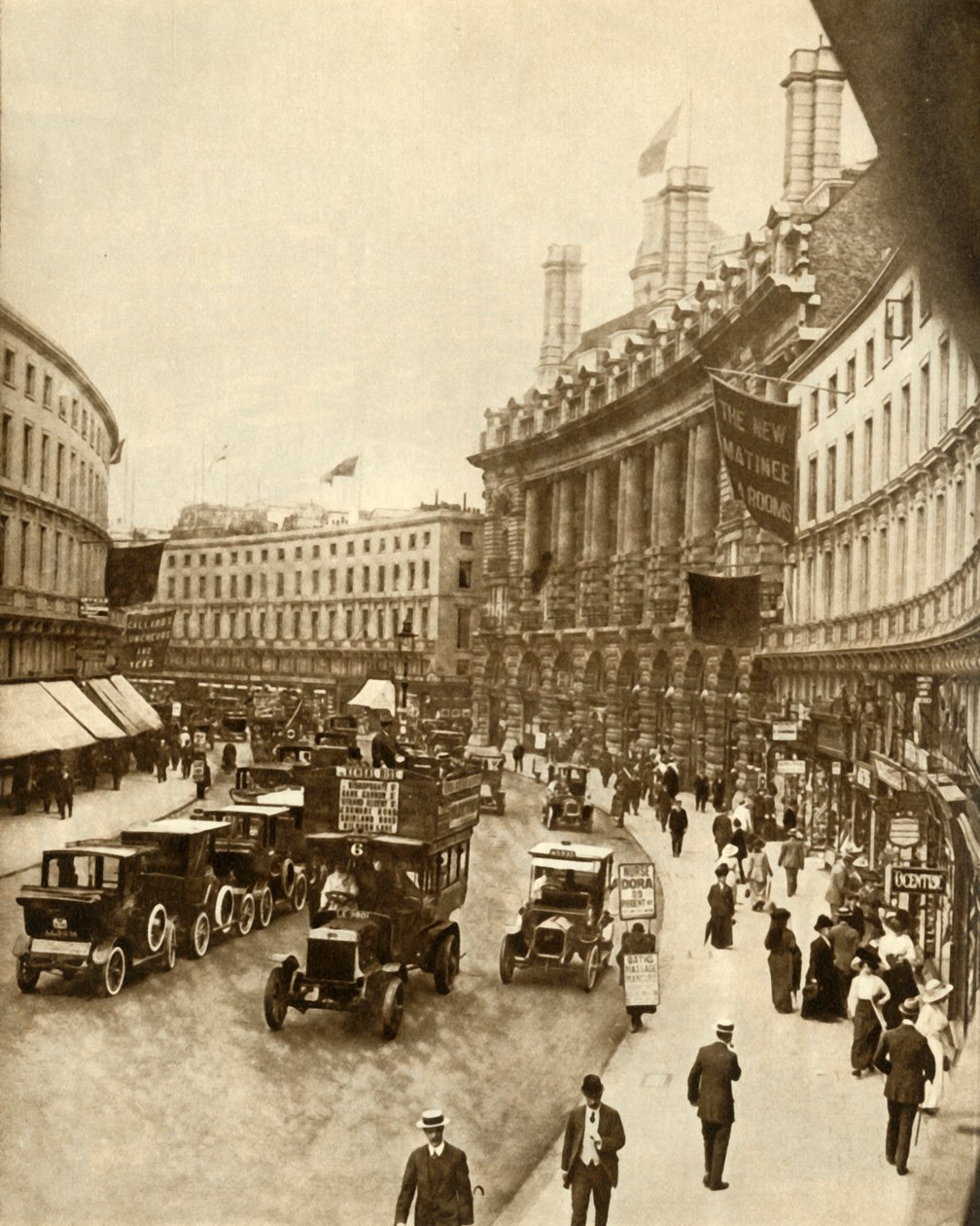 Regent Street, Londyn, 1912, 1935. autorstwa Unbekannt