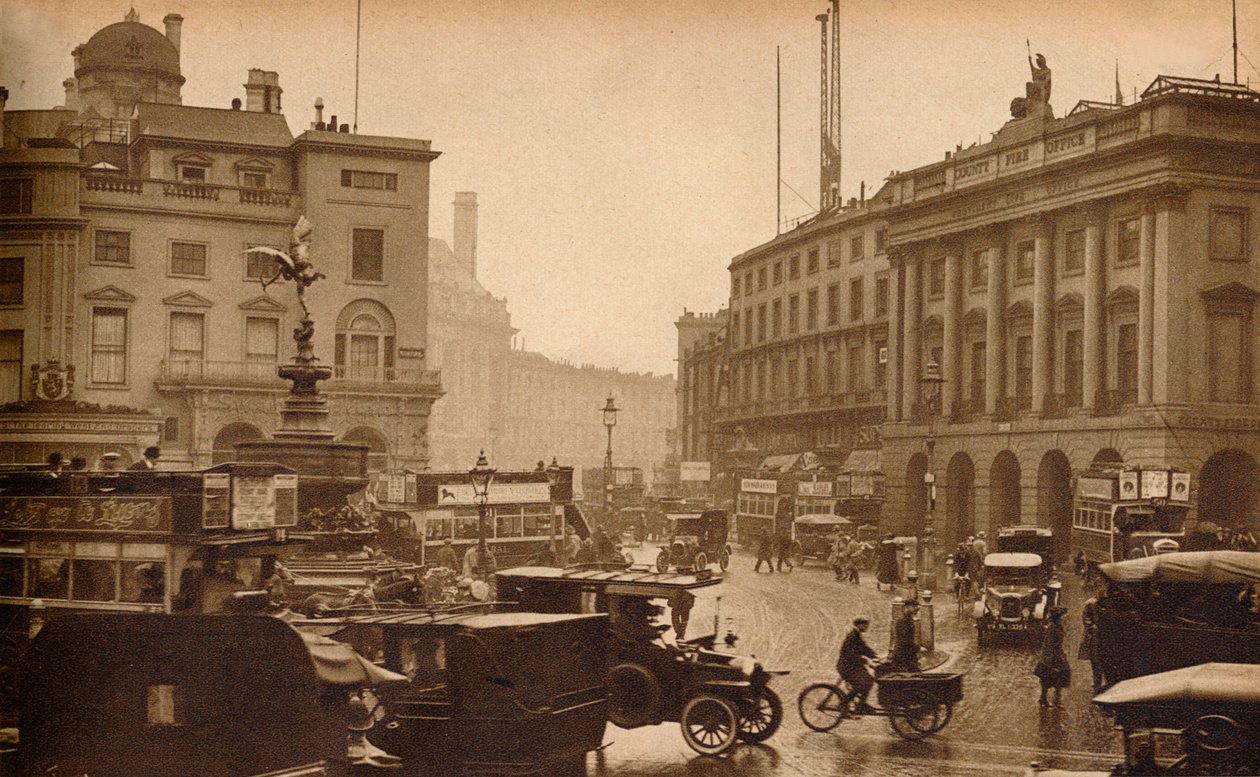 Regent Street, Londyn, Anglia, widok z Piccadilly Circus, 1923, 1938 autorstwa Unbekannt