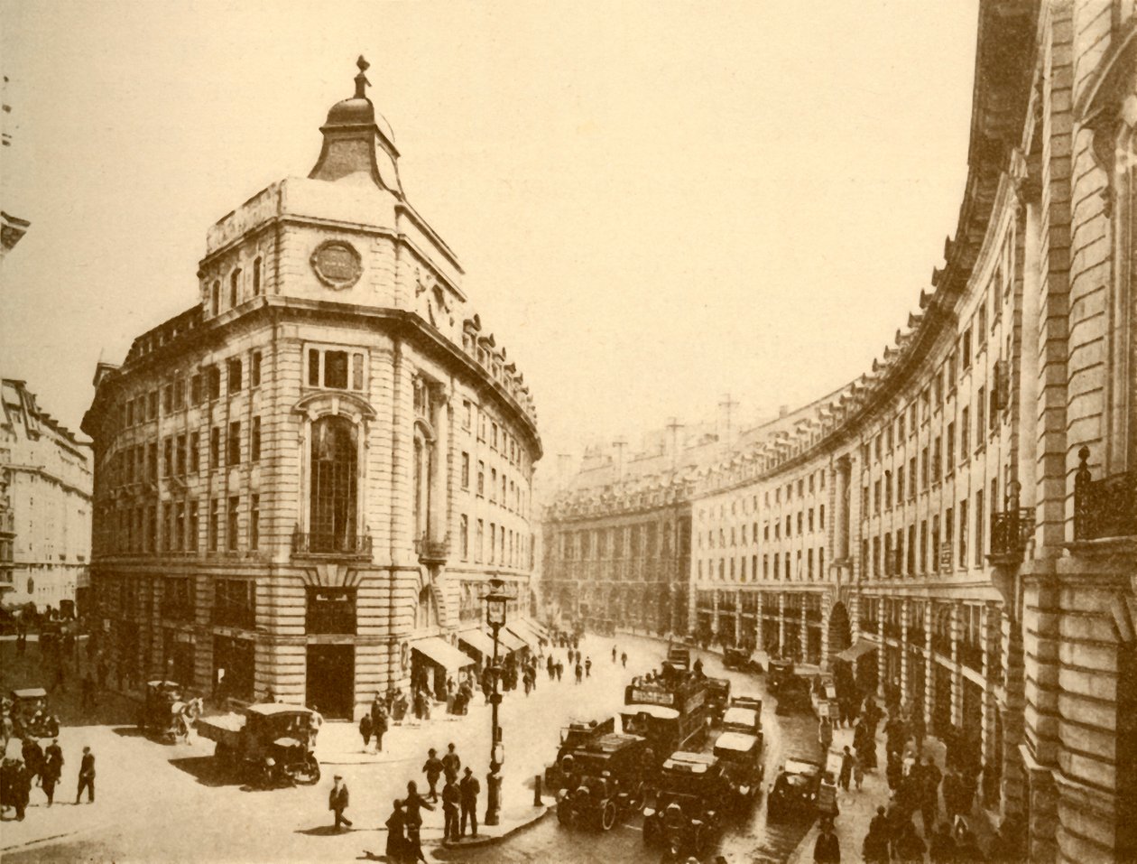 Regent Street Przebudowany, ok. 1930. autorstwa Unbekannt