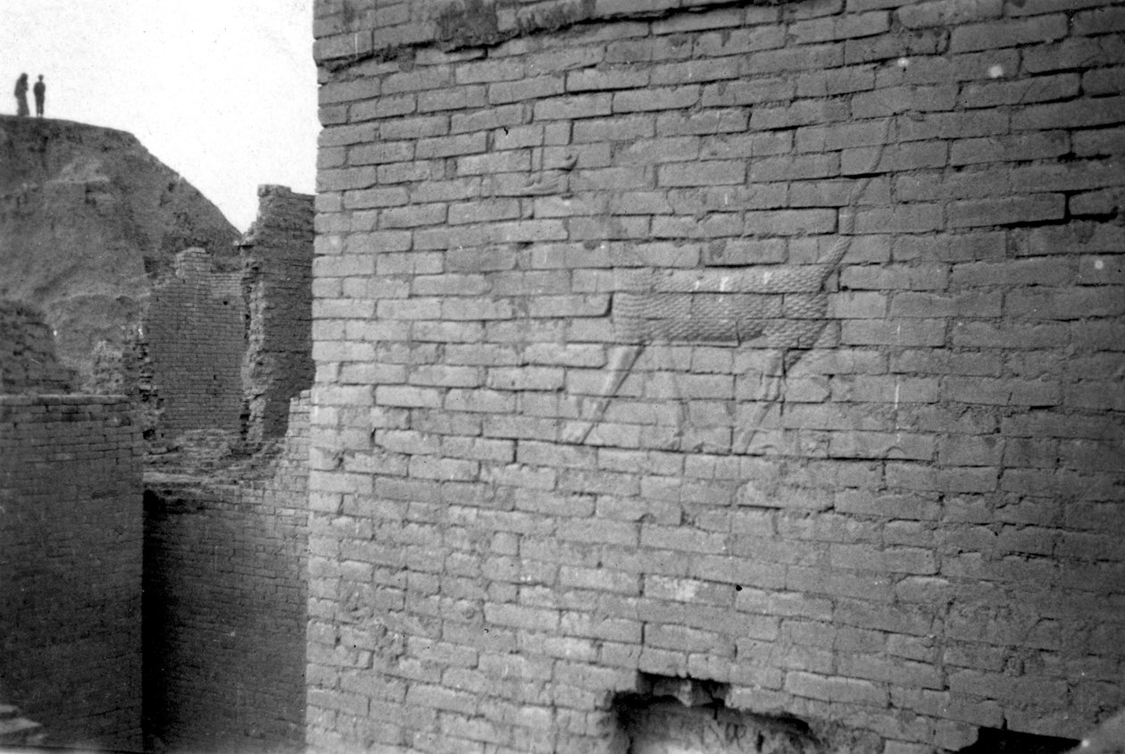 Ulga na Bramie Isztar, Babilon, 1917-1919 autorstwa Unbekannt
