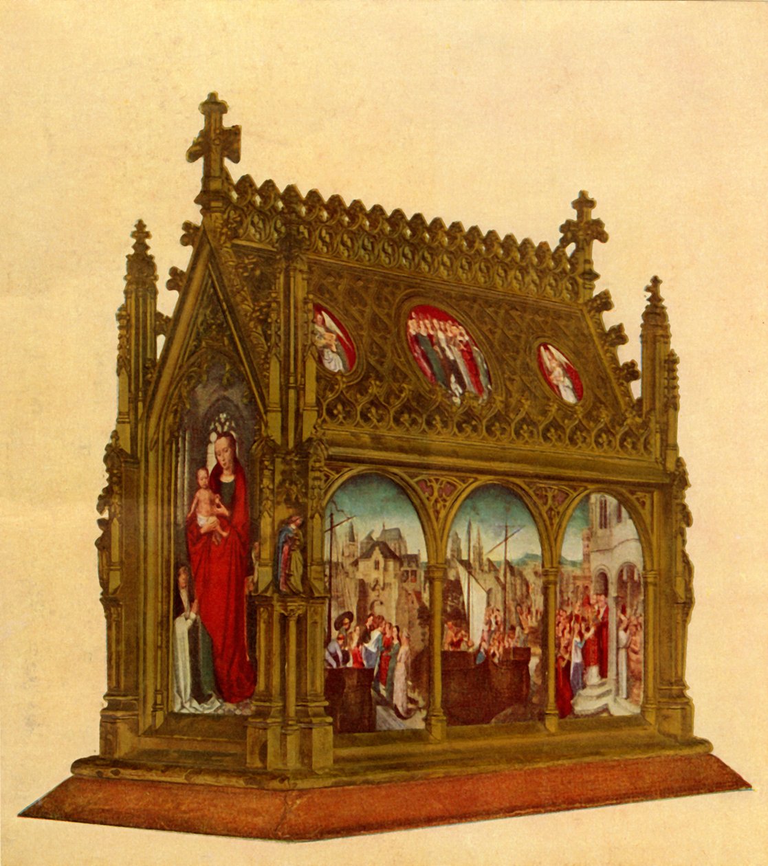 Relikwiarz św. Urszuli, ok. 1489. autorstwa Unbekannt