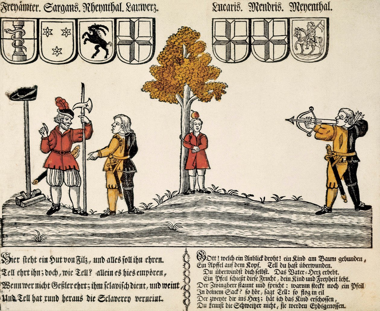 Reprezentacja Guillaume Tell autorstwa Unbekannt