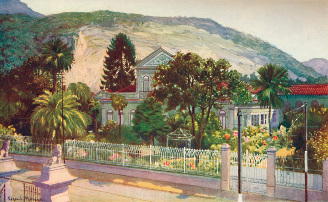 Rezydencja senatora Ruy Barboza, Rua Sao Clemente, 1914 autorstwa Unbekannt