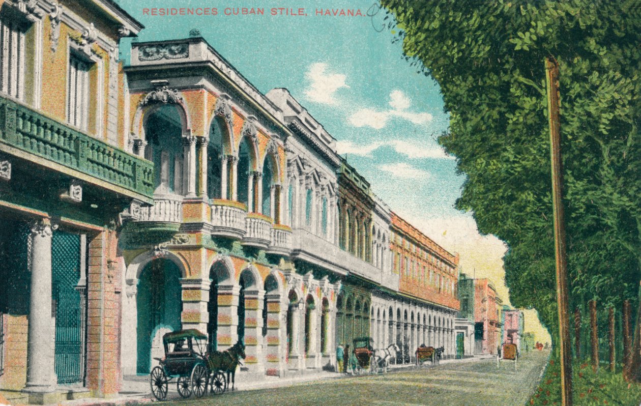 Rezydencje, Kuba, c1910 autorstwa Unbekannt