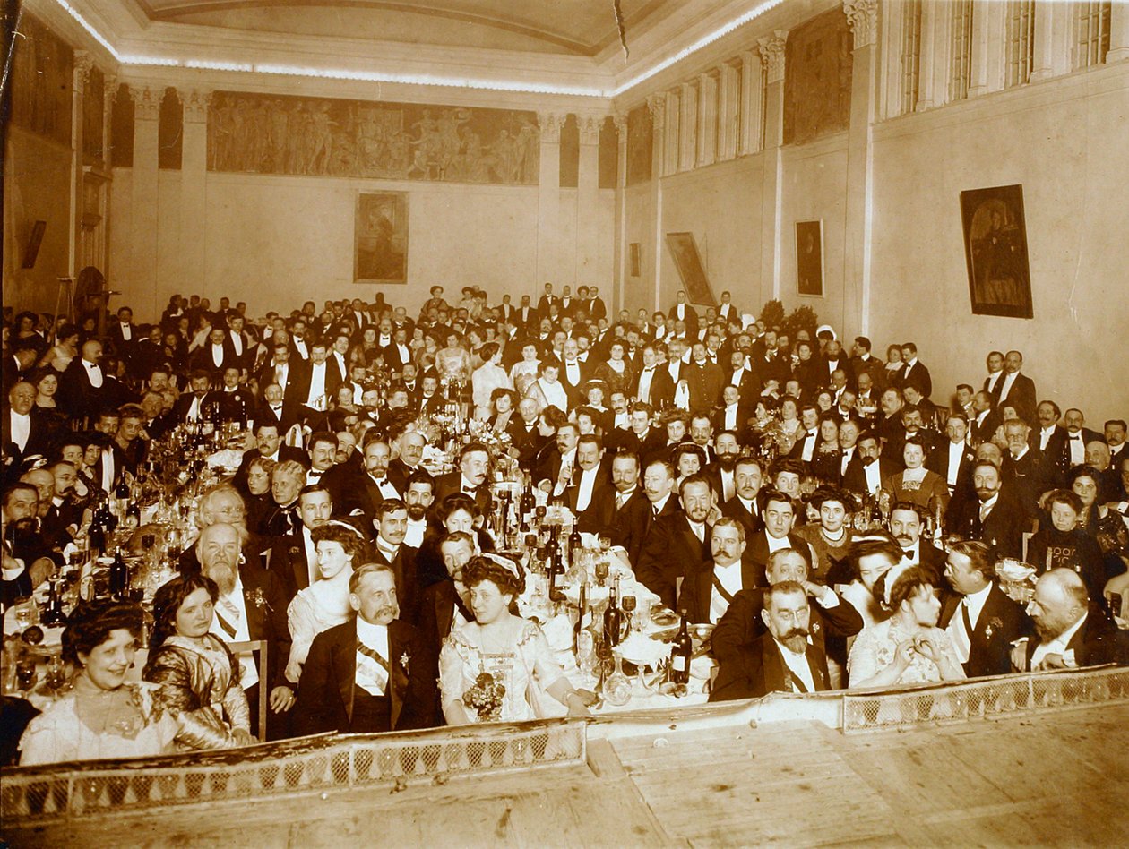 Restauracja, Dom Towarzystwa Literacko-Artystycznego, Rosja, lata 1910 autorstwa Unbekannt