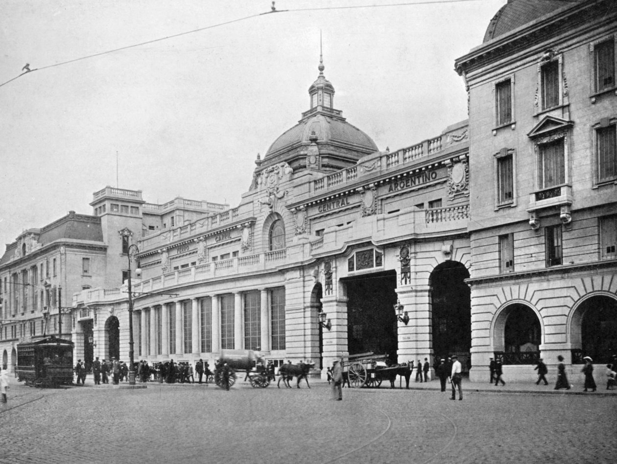 Dworzec kolejowy Retiro, Buenos Aires, Argentyna autorstwa Unbekannt