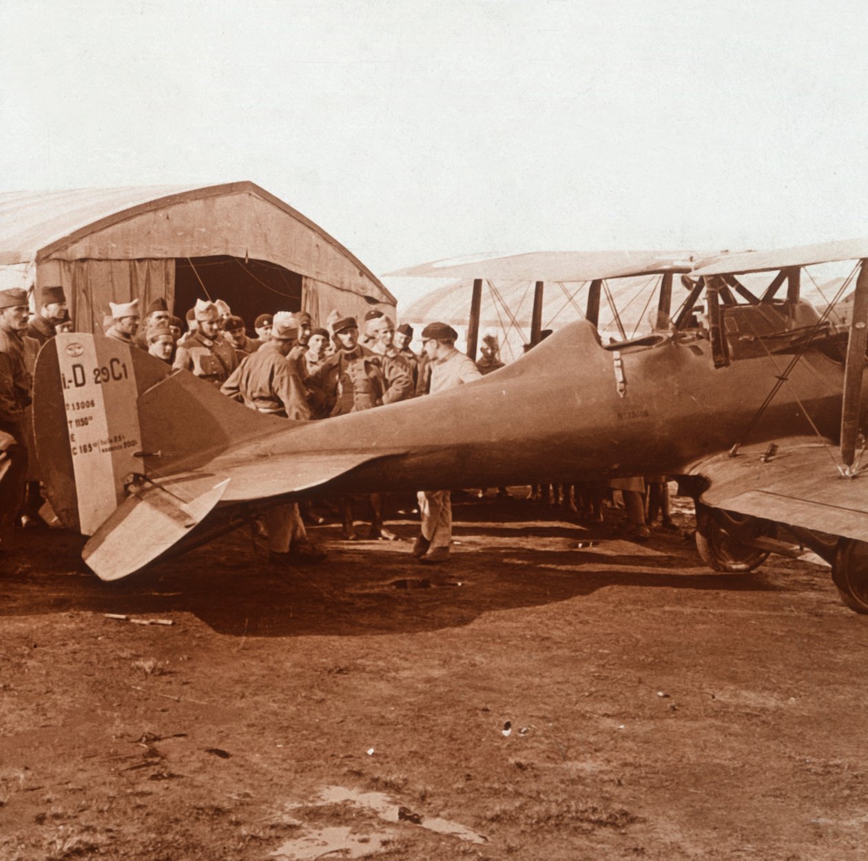 Powrót myśliwca, c1914-c1918 autorstwa Unbekannt