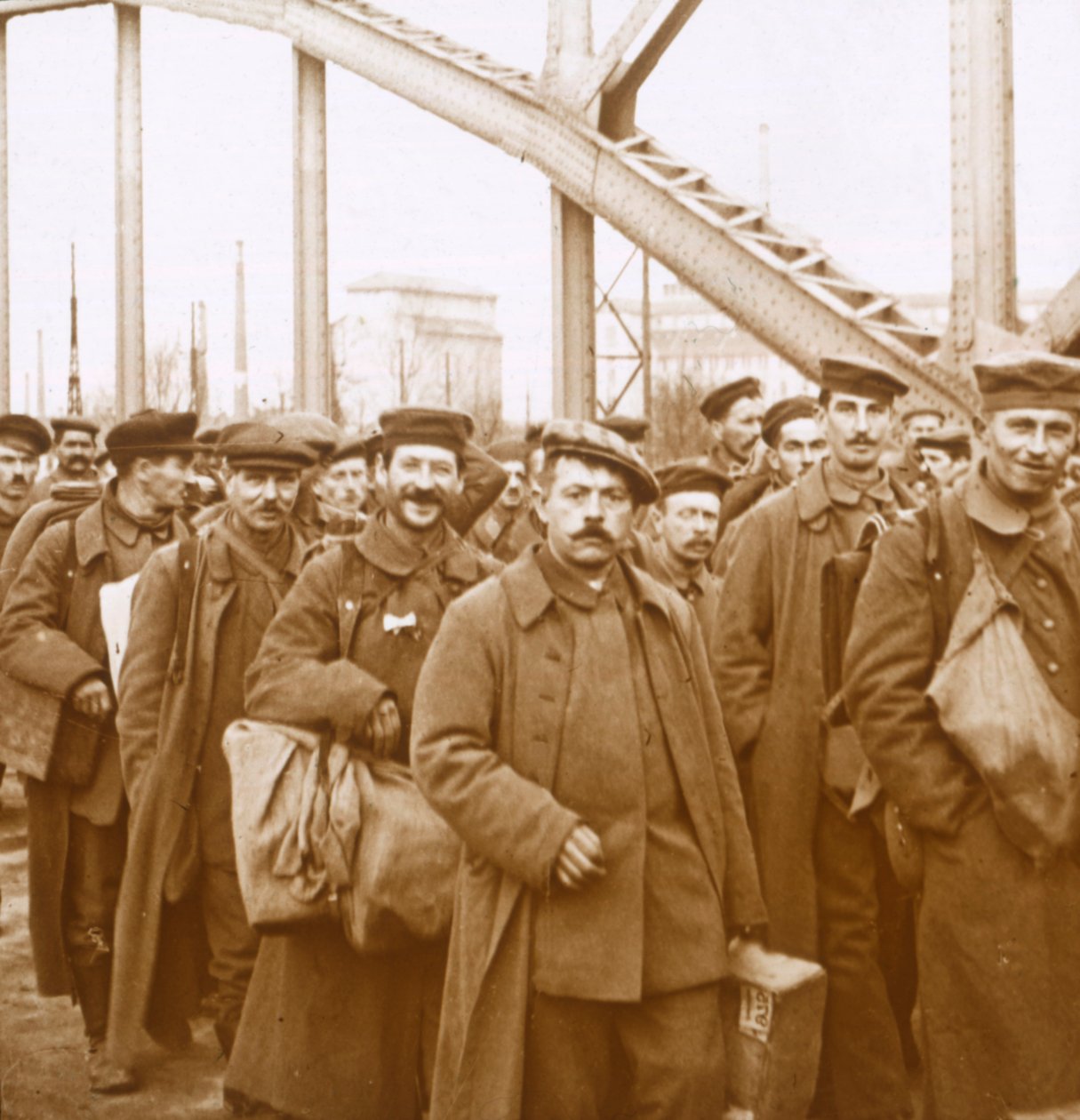 Powrót żołnierzy z Alzacji-Lotaryngii, c1914-c1918 autorstwa Unbekannt