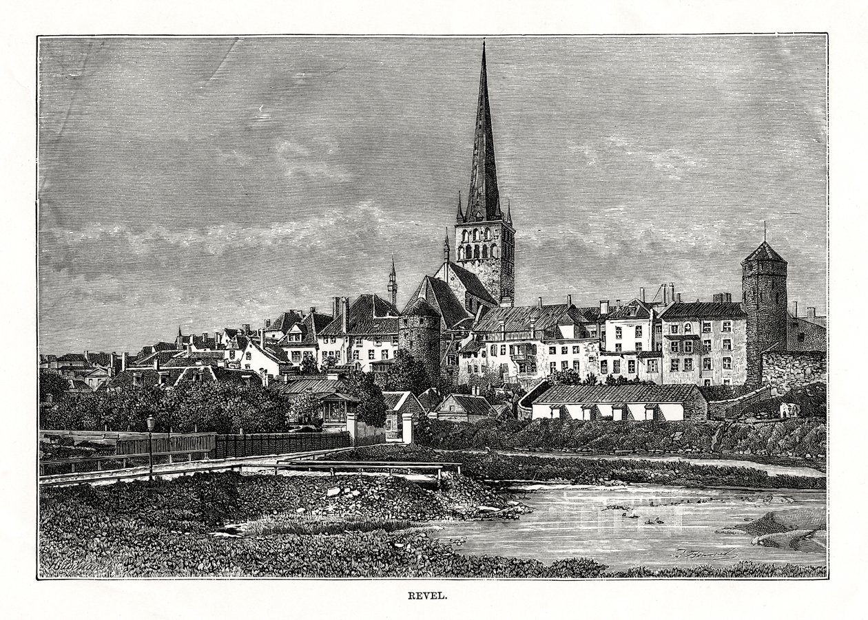 Revel, Estonia, 1879 autorstwa Unbekannt