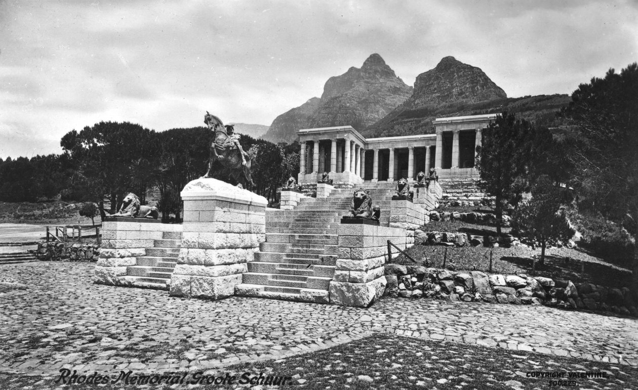 Pomnik Rodos, Groote Schuur, Kapsztad, Republika Południowej Afryki, 1917 autorstwa Unbekannt