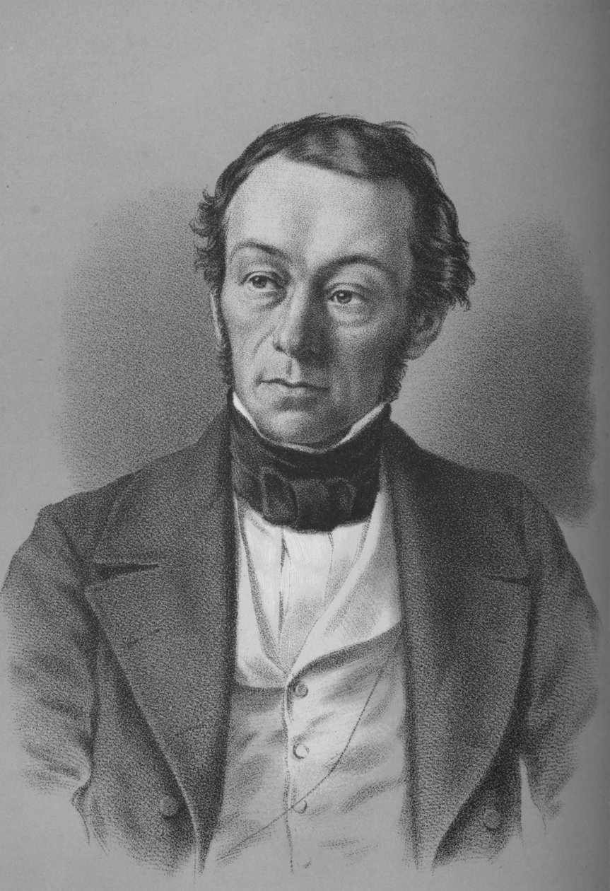 Richard Cobden, brytyjski producent, polityk i działacz na rzecz wolnego handlu, ok. 1850 1936 r autorstwa Unbekannt