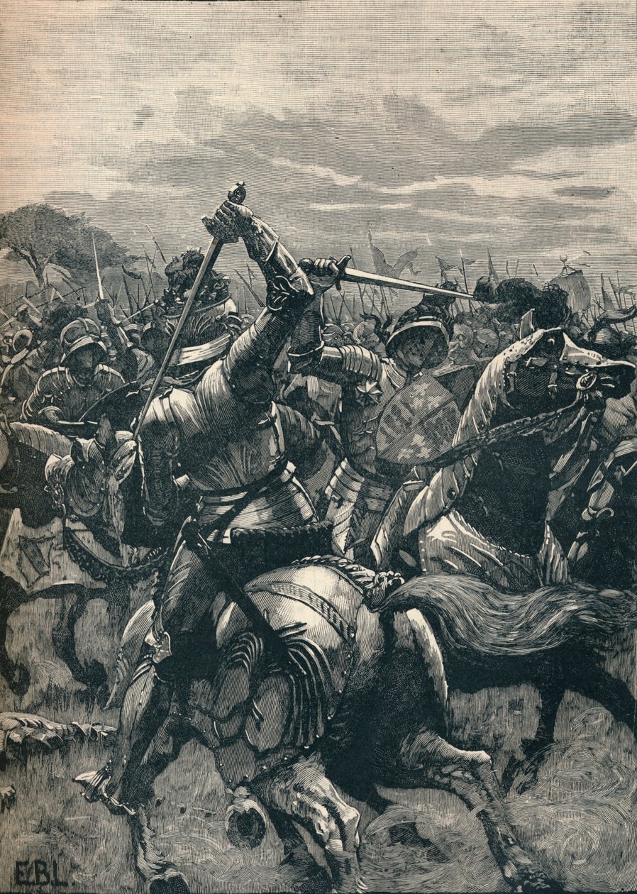 Ryszard III w bitwie pod Bosworth, 1485 1905 autorstwa Unbekannt