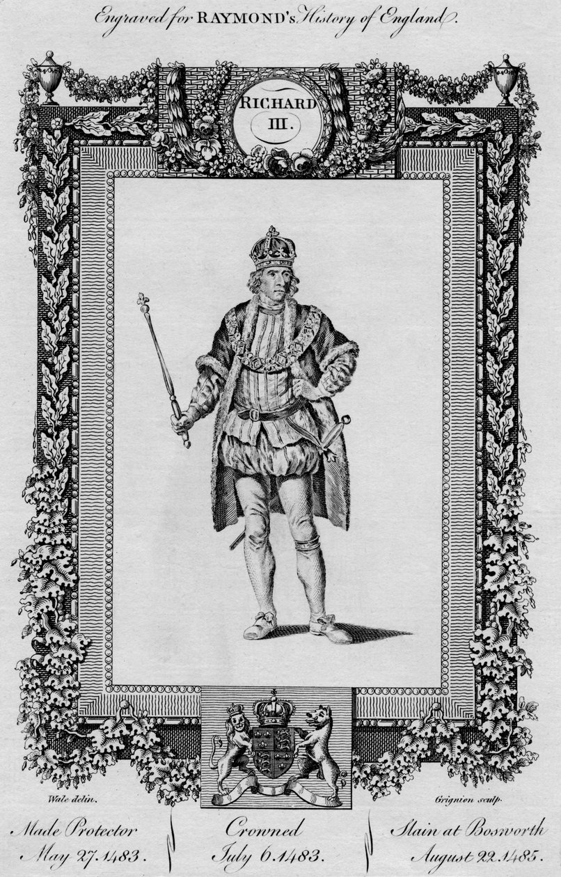 Ryszard III, ok. 1787 r. autorstwa Unbekannt