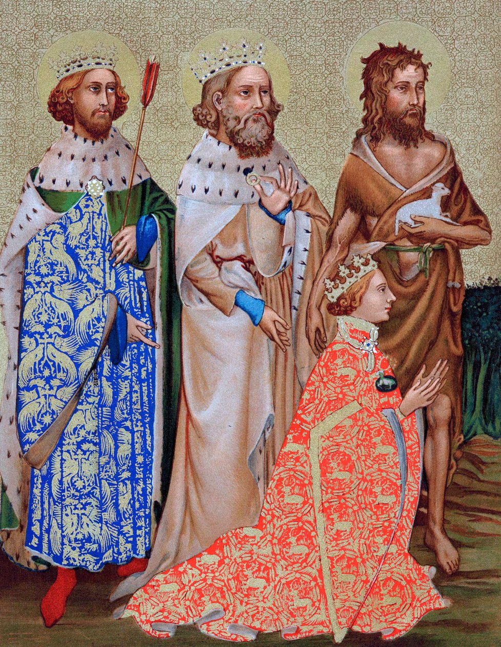 Ryszard II 1367-1400, król Anglii 1377-1399 autorstwa Unbekannt