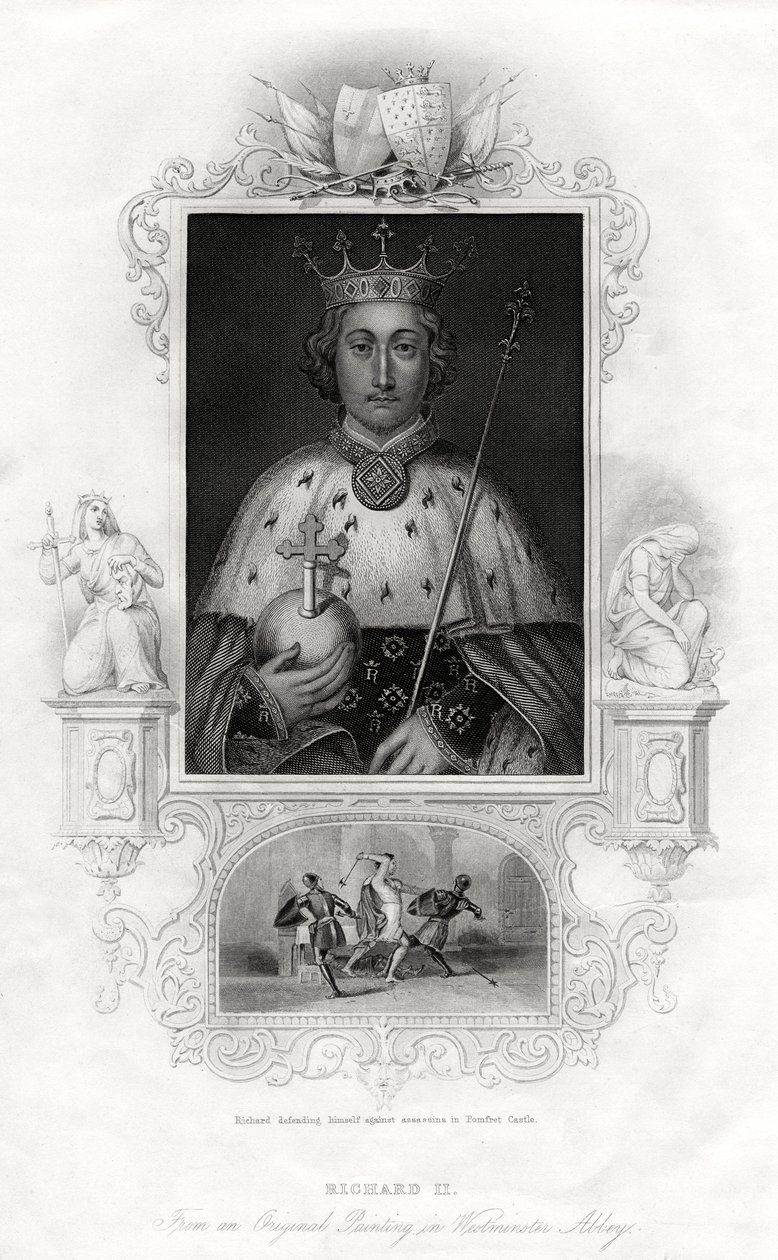 Ryszard II, król Anglii, 1860 autorstwa Unbekannt