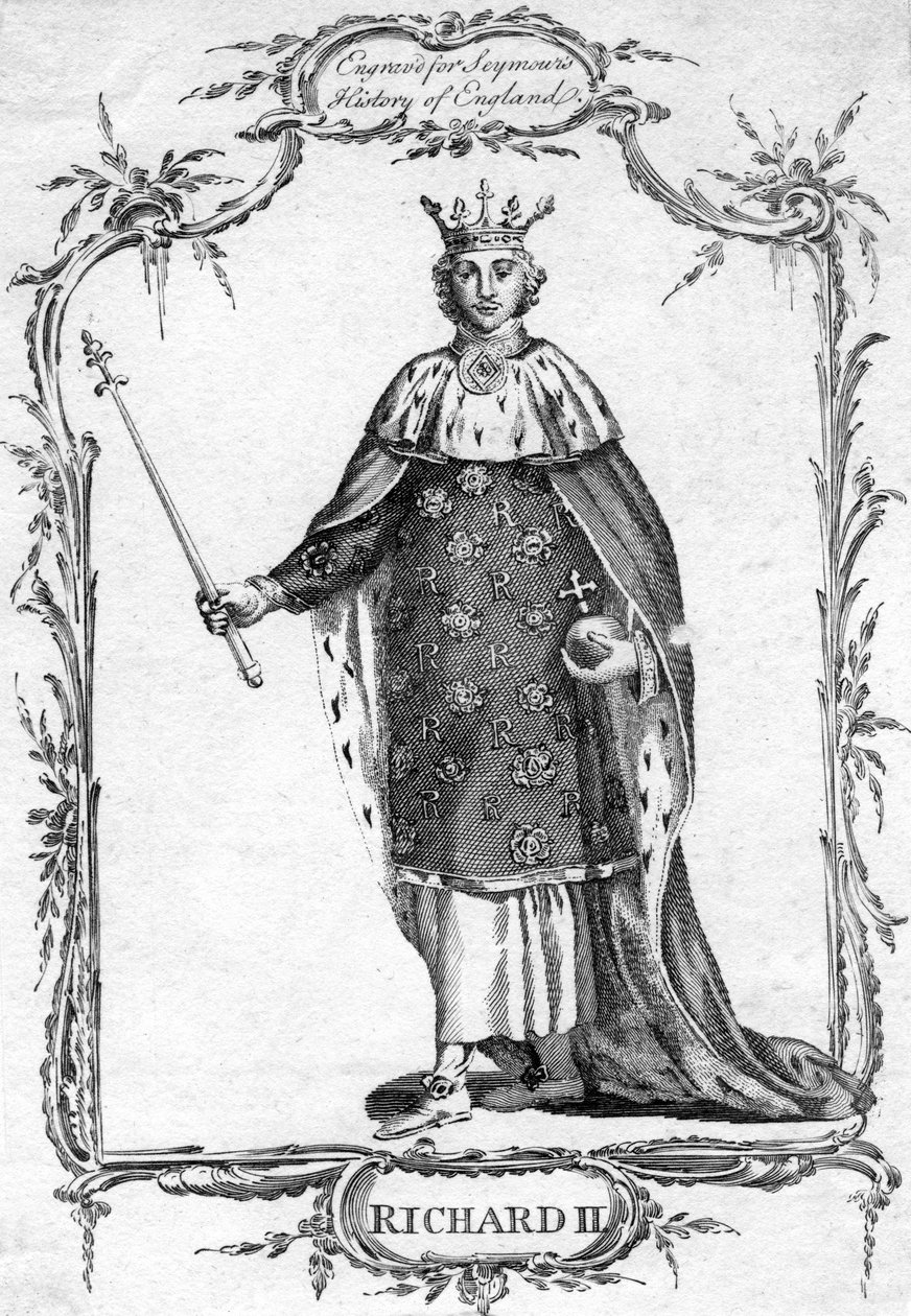 Ryszard II, król Anglii, XIX wiek autorstwa Unbekannt
