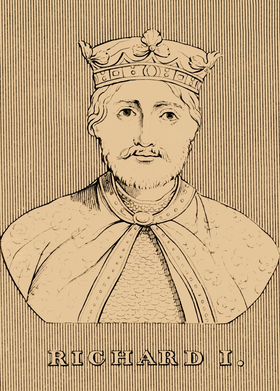 Ryszard I, 1157-1199, 1830. autorstwa Unbekannt