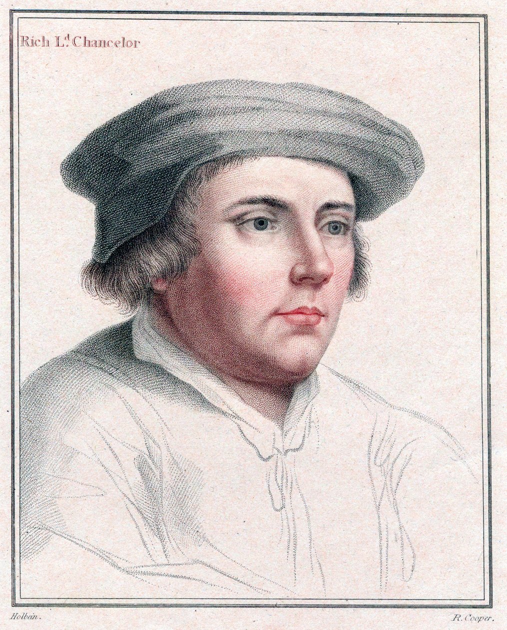 Richard Rich 1496-1567, angielski prawnik i mąż stanu autorstwa Unbekannt
