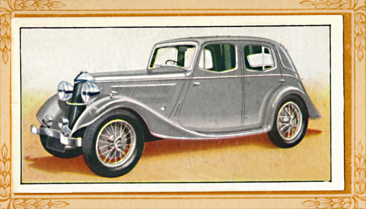 Riley 1 12-litrowy salonik z sokołem, ok. 1936 r autorstwa Unbekannt