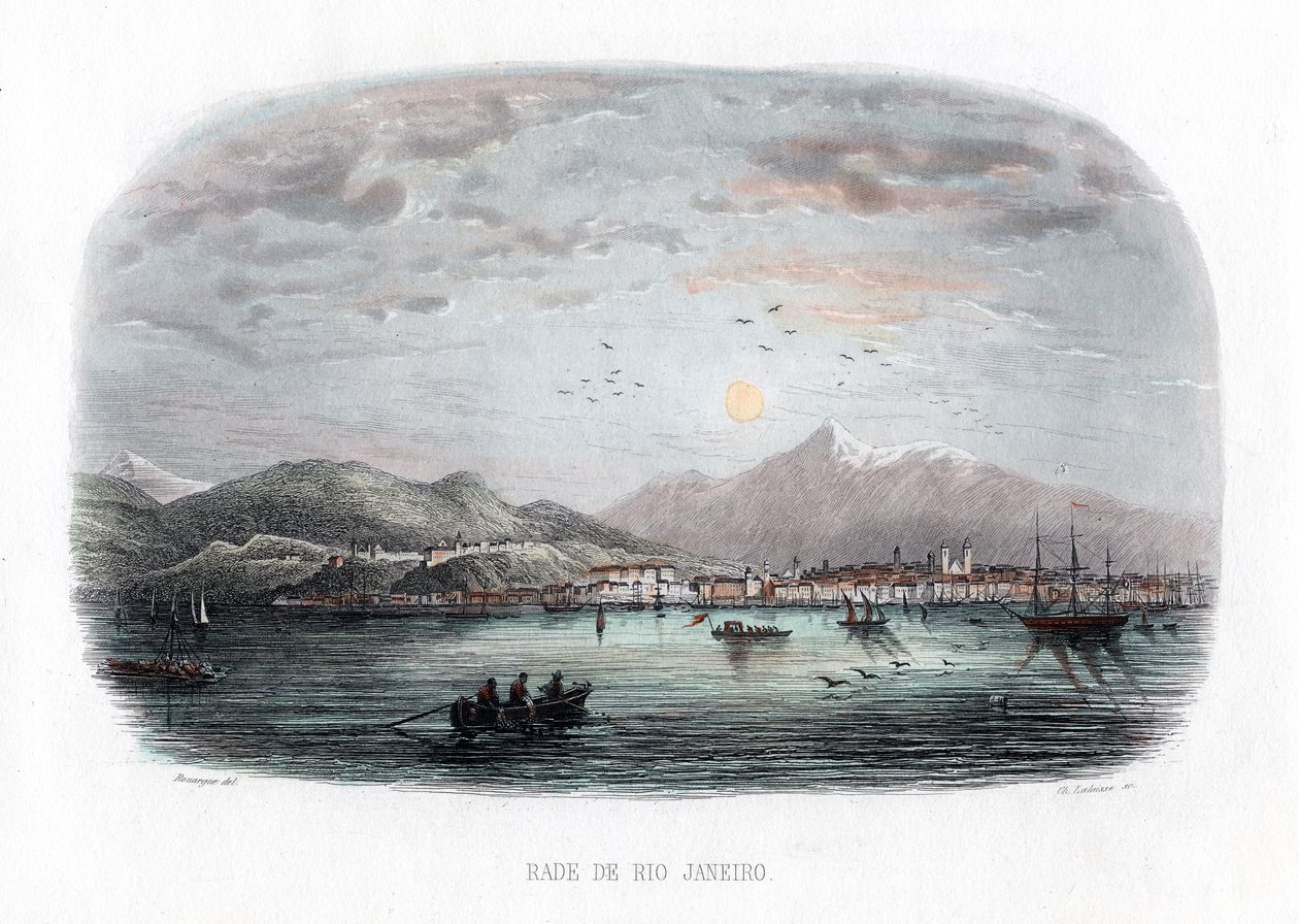 Rio de Janeiro, Brazylia, XIX w. autorstwa Unbekannt
