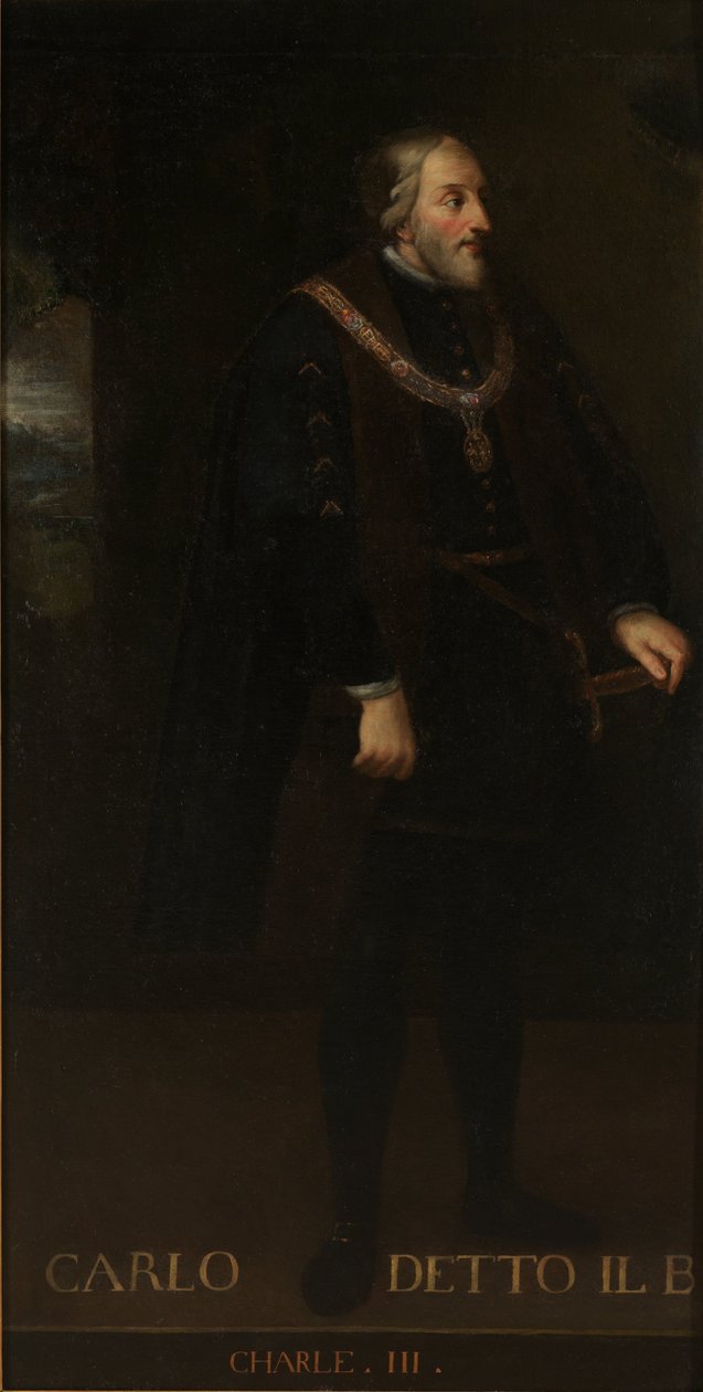 Portret Karola III autorstwa Unbekannt