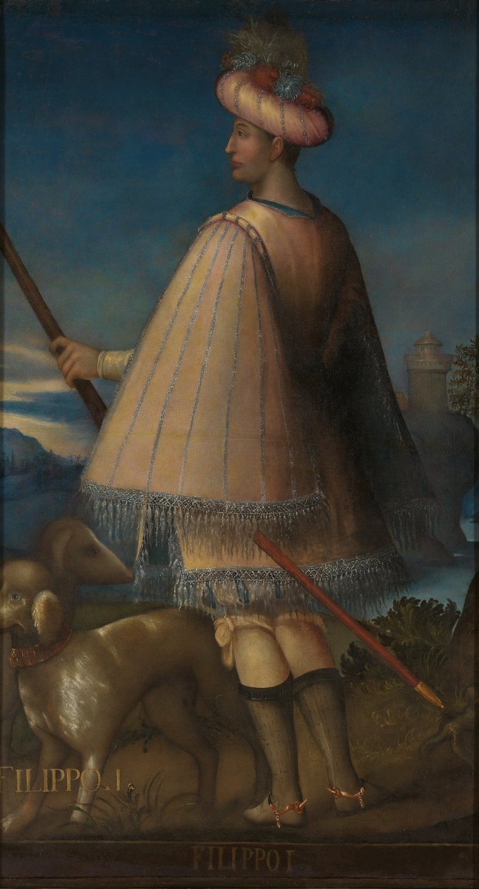 Portret Filipa autorstwa Unbekannt