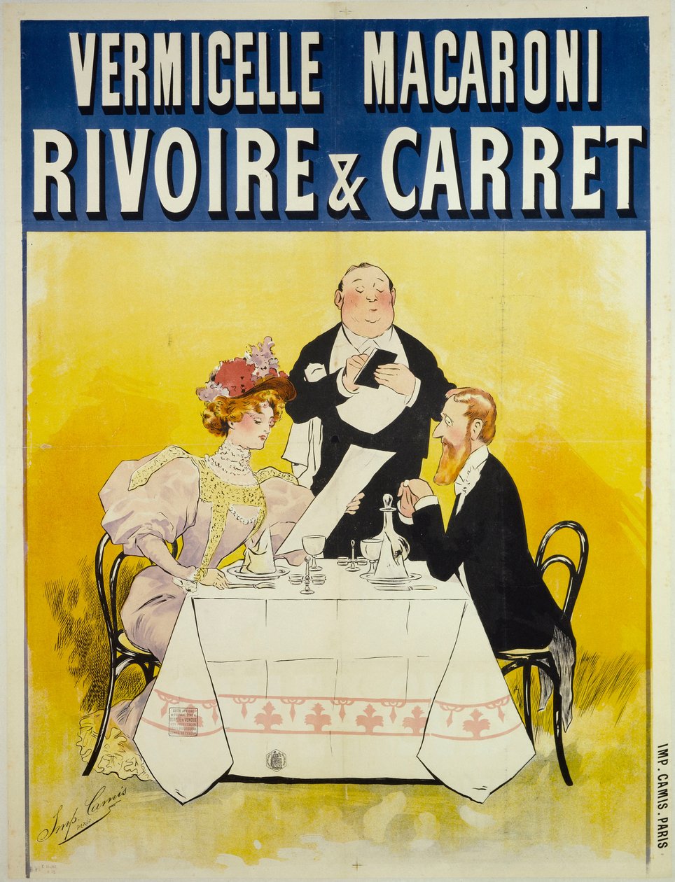 Rivoire & Carret Vermicelli Makaron, ok. 1900 r. 1895. autorstwa Unbekannt