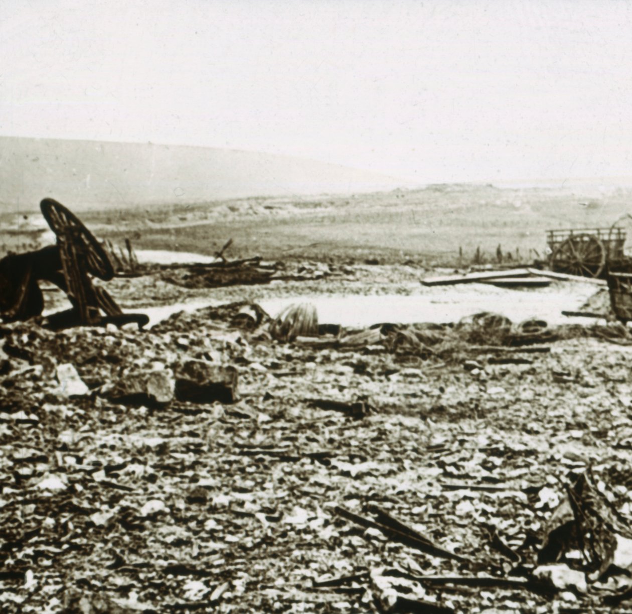 Droga do Verdun, północna Francja, c1914-c1918 autorstwa Unbekannt