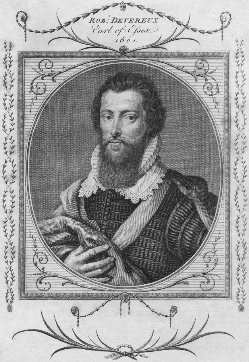 Rob Devereux, hrabia Essex, 1601, 1784. autorstwa Unbekannt