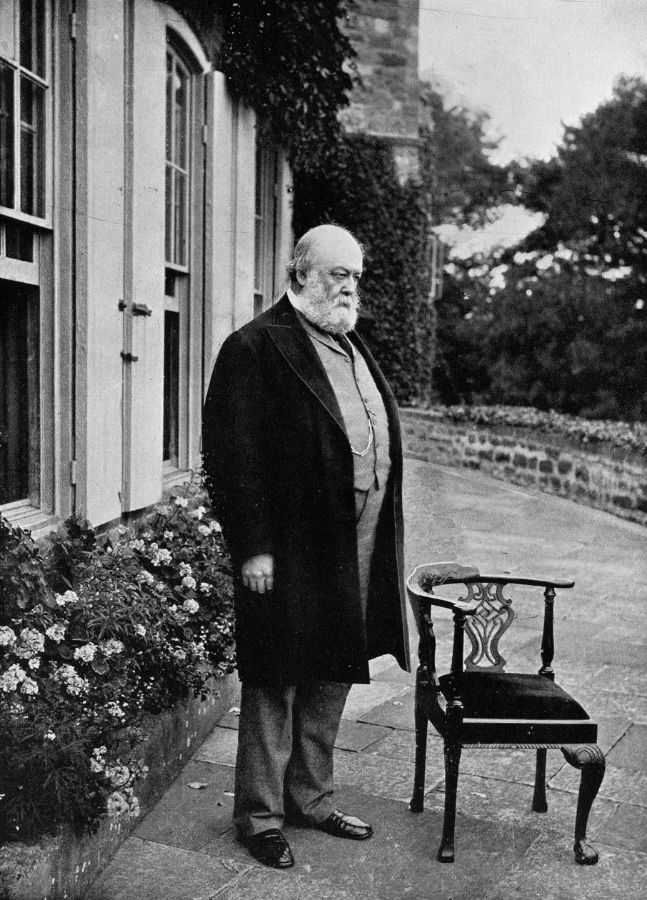 Robert Arthur Talbot Gascoyne-Cecil, 3. markiz Salisbury, brytyjski mąż stanu autorstwa Unbekannt
