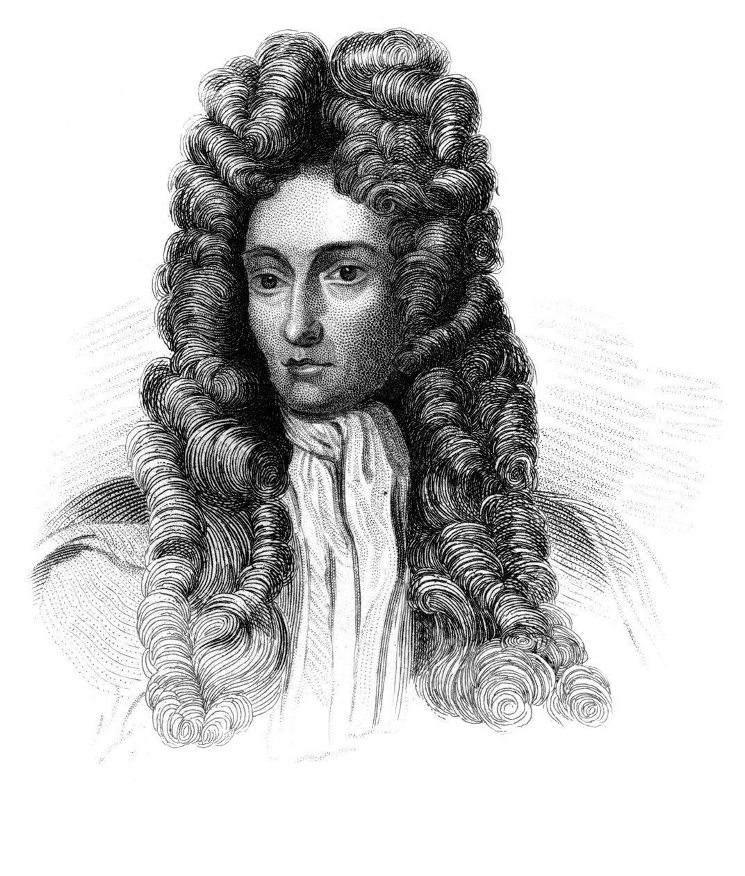 Robert Boyle, XVII-wieczny irlandzki filozof przyrody, ok. 1850 autorstwa Unbekannt