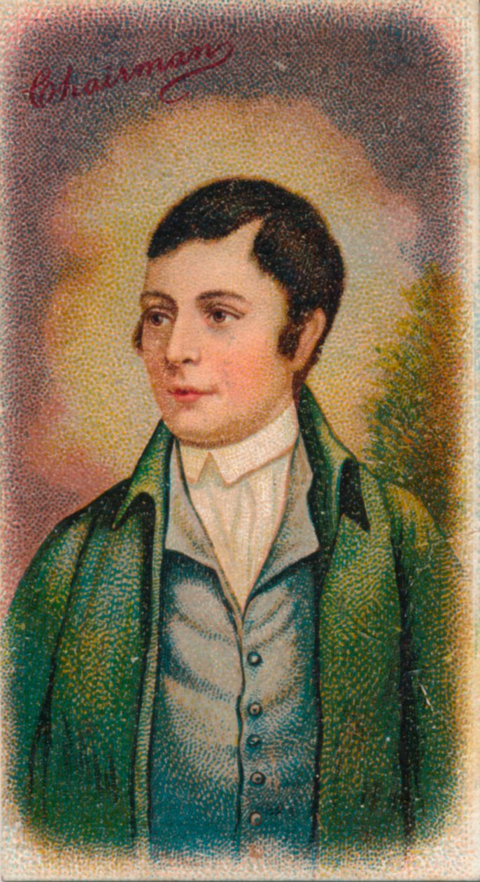 Robert Burns, szkocki poeta 1759-1796, 1912 autorstwa Unbekannt