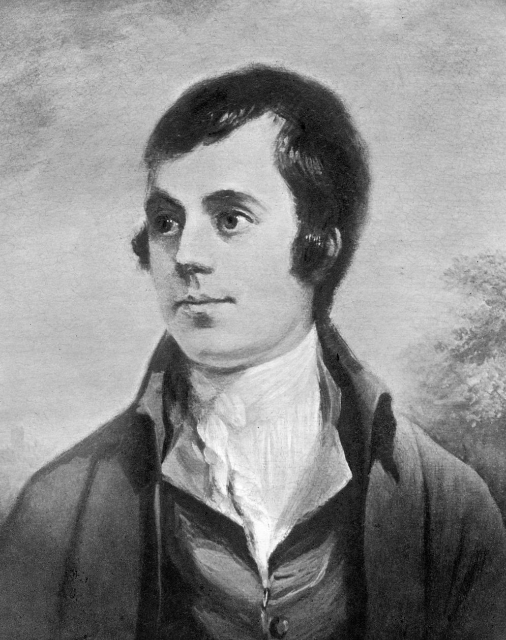 Robert Burns, szkocki poeta, XIX w. autorstwa Unbekannt