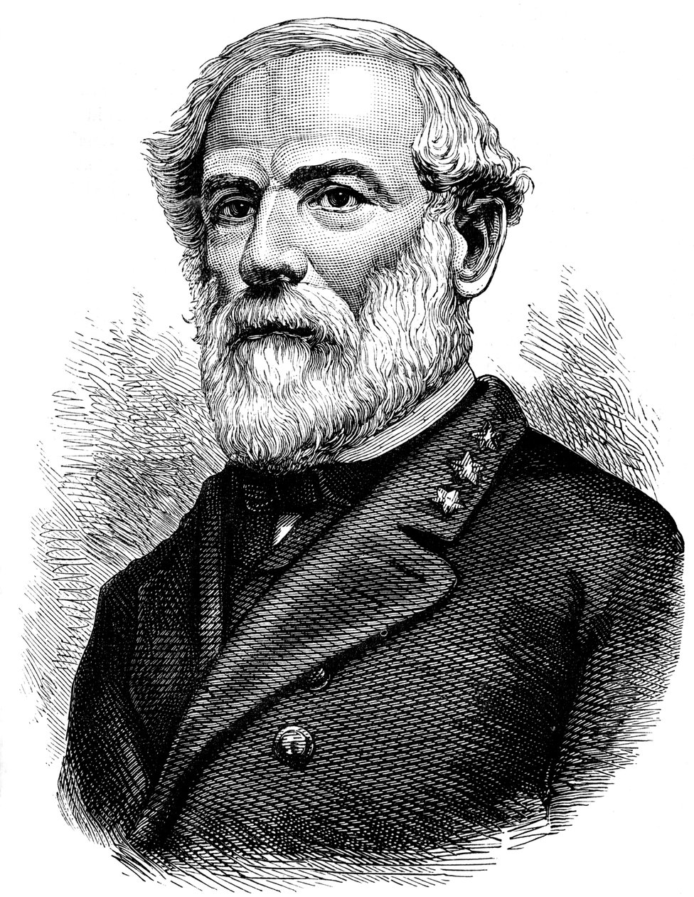 Robert E Lee, generał konfederatów wojny secesyjnej, ok. 1880 r autorstwa Unbekannt