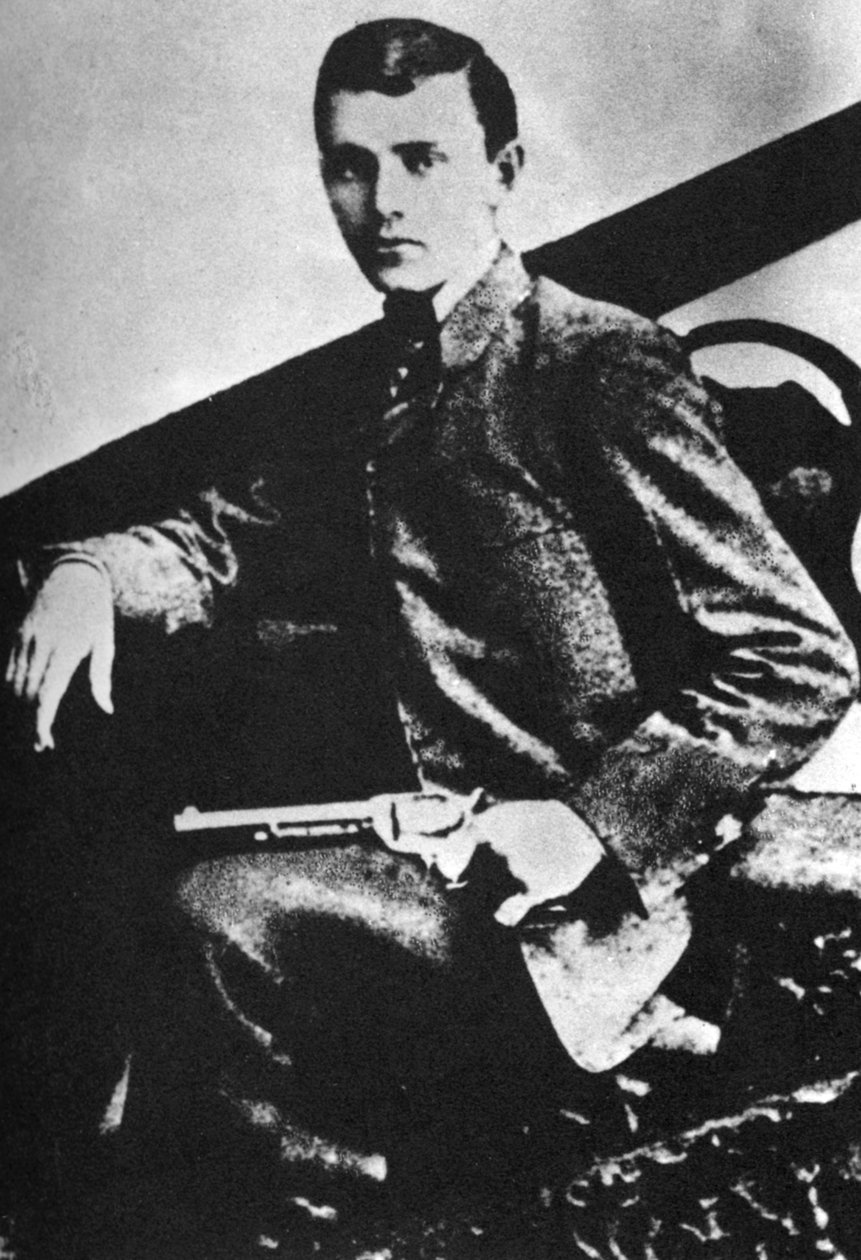 Robert Ford, zabójca wyjętego spod prawa Jessego Jamesa, ok. 1880 r. 1954 r autorstwa Unbekannt