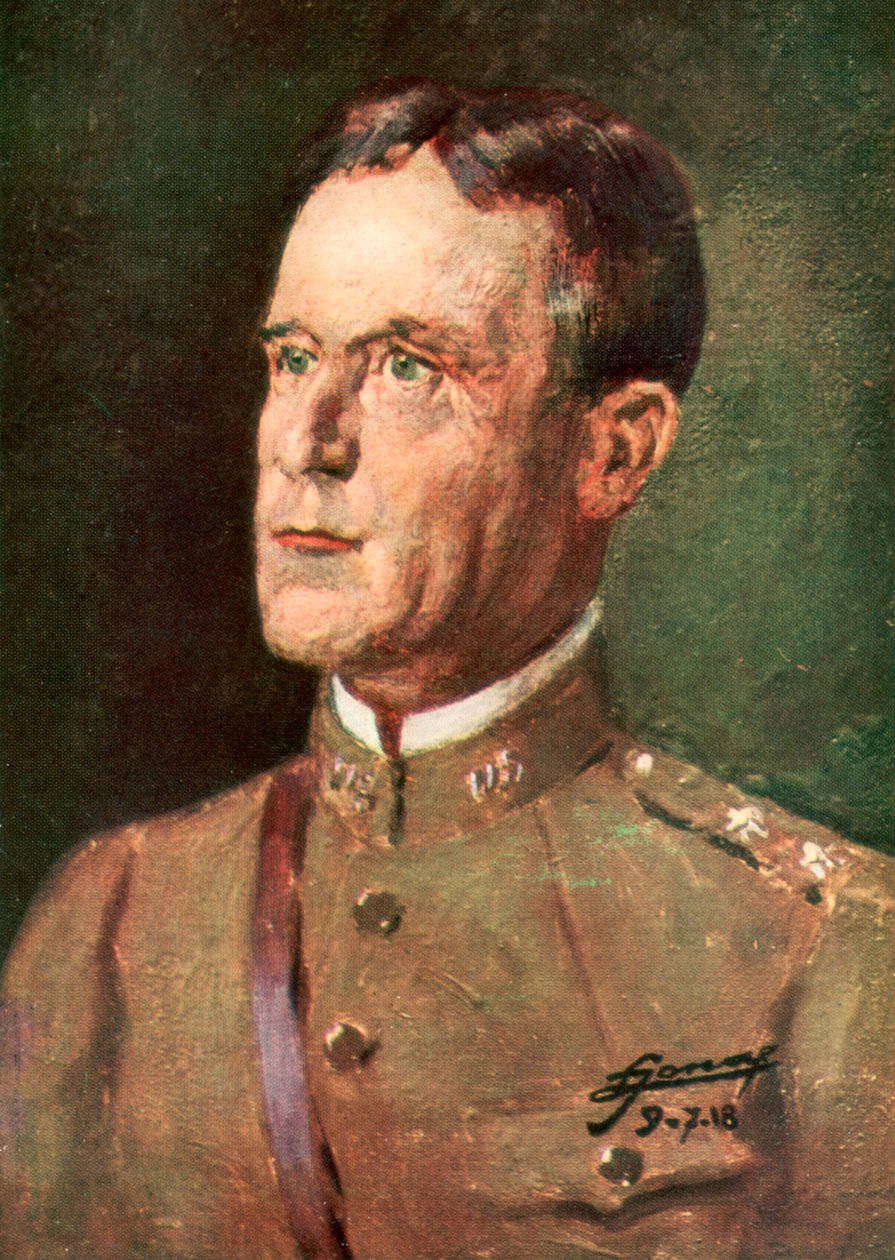 Robert Lee Bullard, amerykański generał z pierwszej wojny światowej, 1926 r autorstwa Unbekannt