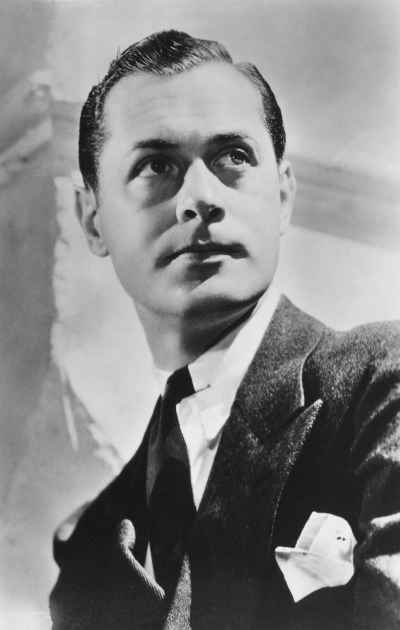 Robert Montgomery 1904-1981, amerykański aktor i reżyser, XX wiek autorstwa Unbekannt