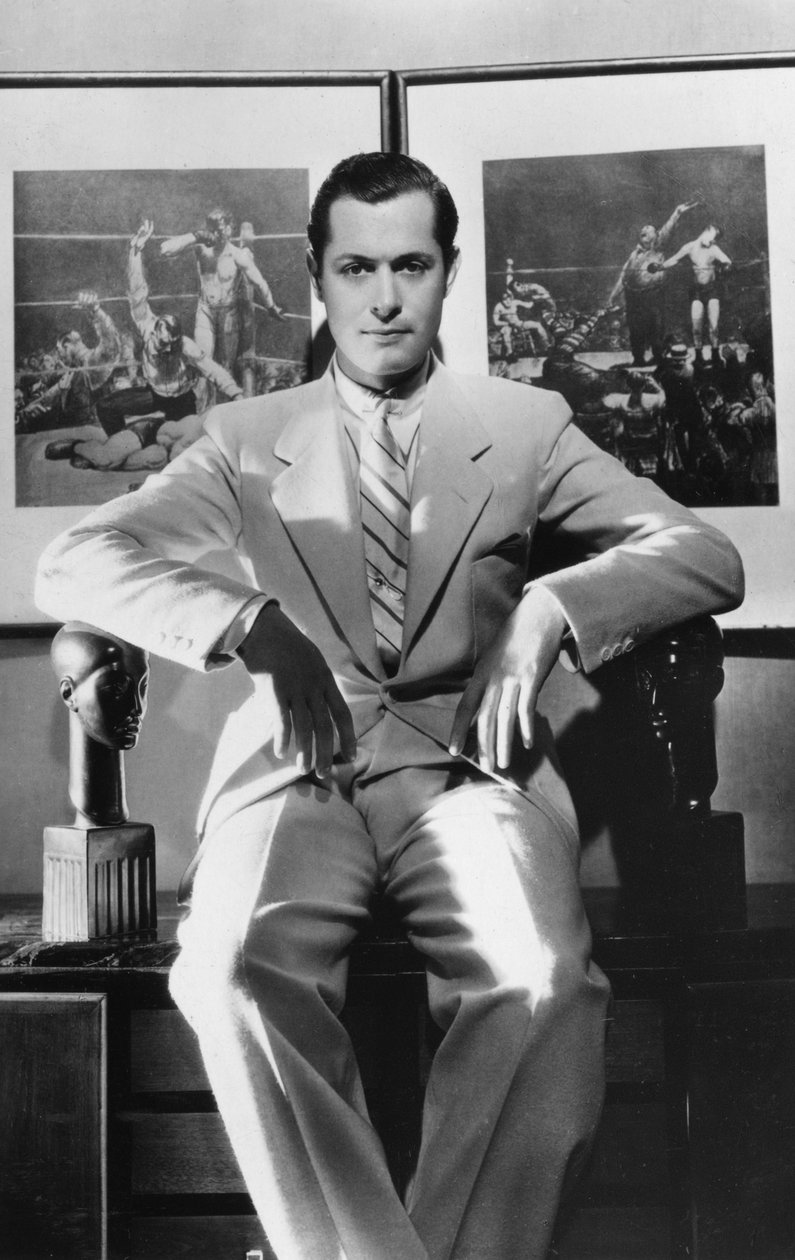 Robert Montgomery 1904-1981, amerykański aktor i reżyser, XX wiek autorstwa Unbekannt