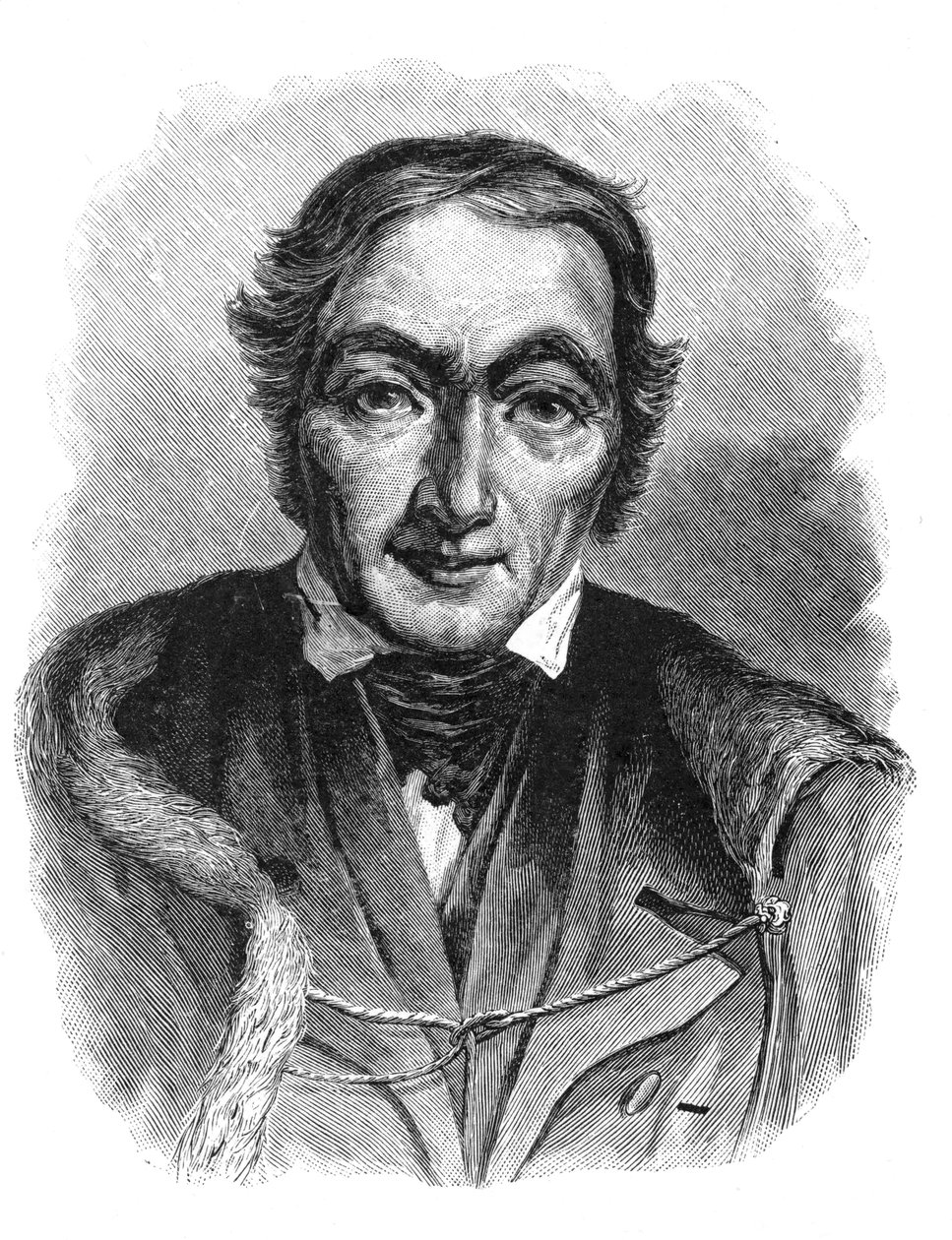 Robert Owen, urodzony w Walii brytyjski filantrop i socjalista, XIX wiek autorstwa Unbekannt