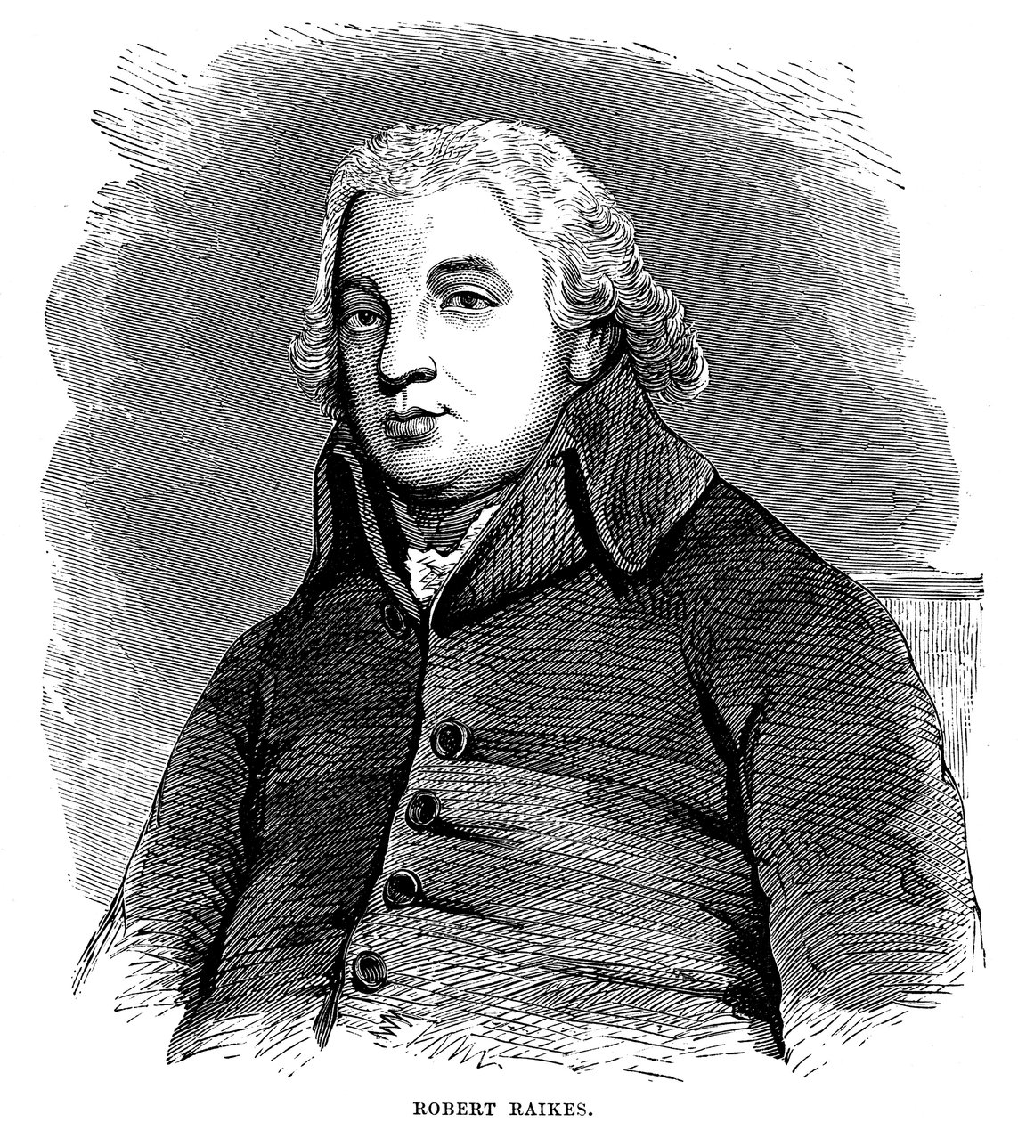 Robert Raikes, angielski filantrop i wydawca, 1780 1880 autorstwa Unbekannt