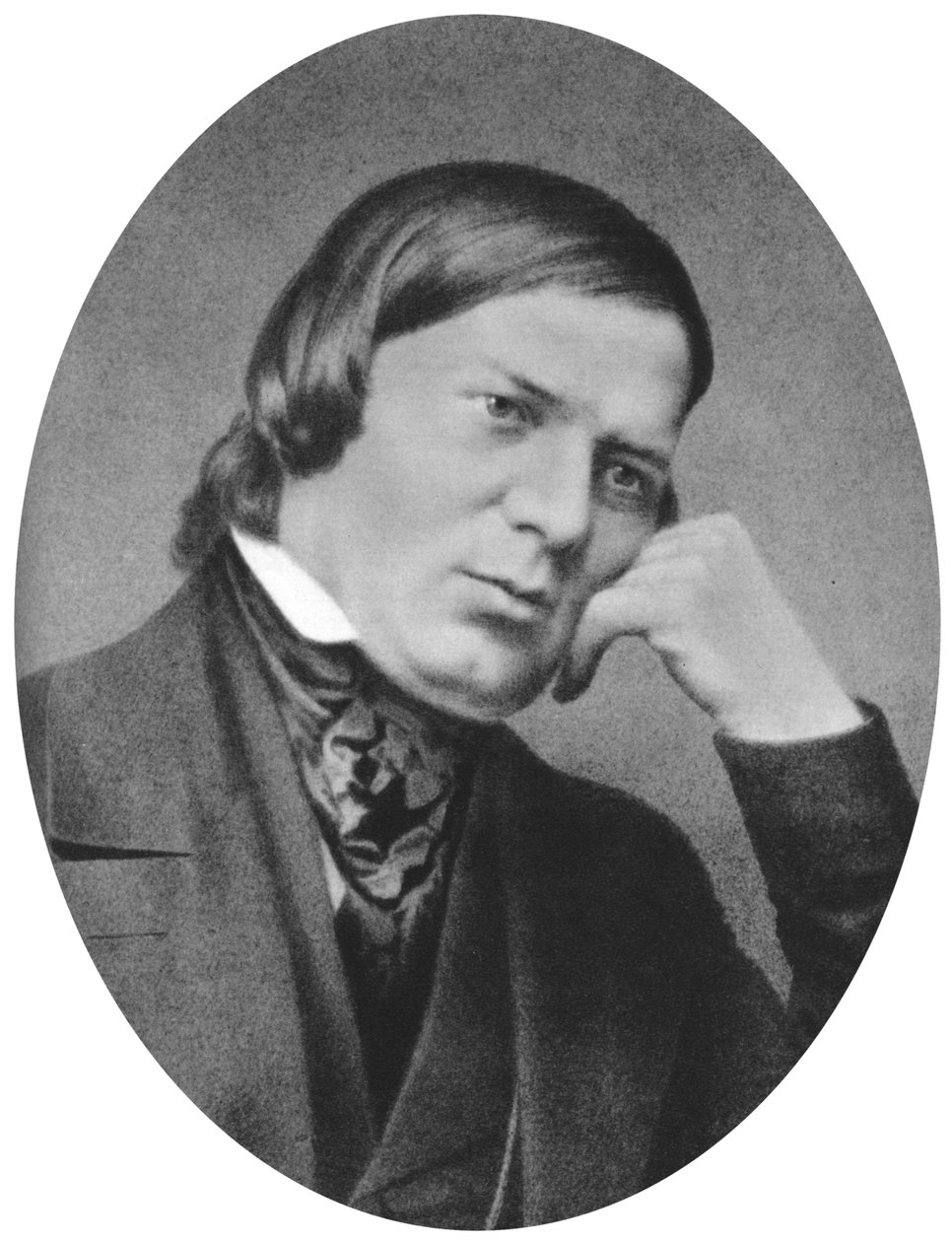 Robert Schumann 1810-1856 był niemieckim kompozytorem, estetą i wpływowym krytykiem muzycznym autorstwa Unbekannt