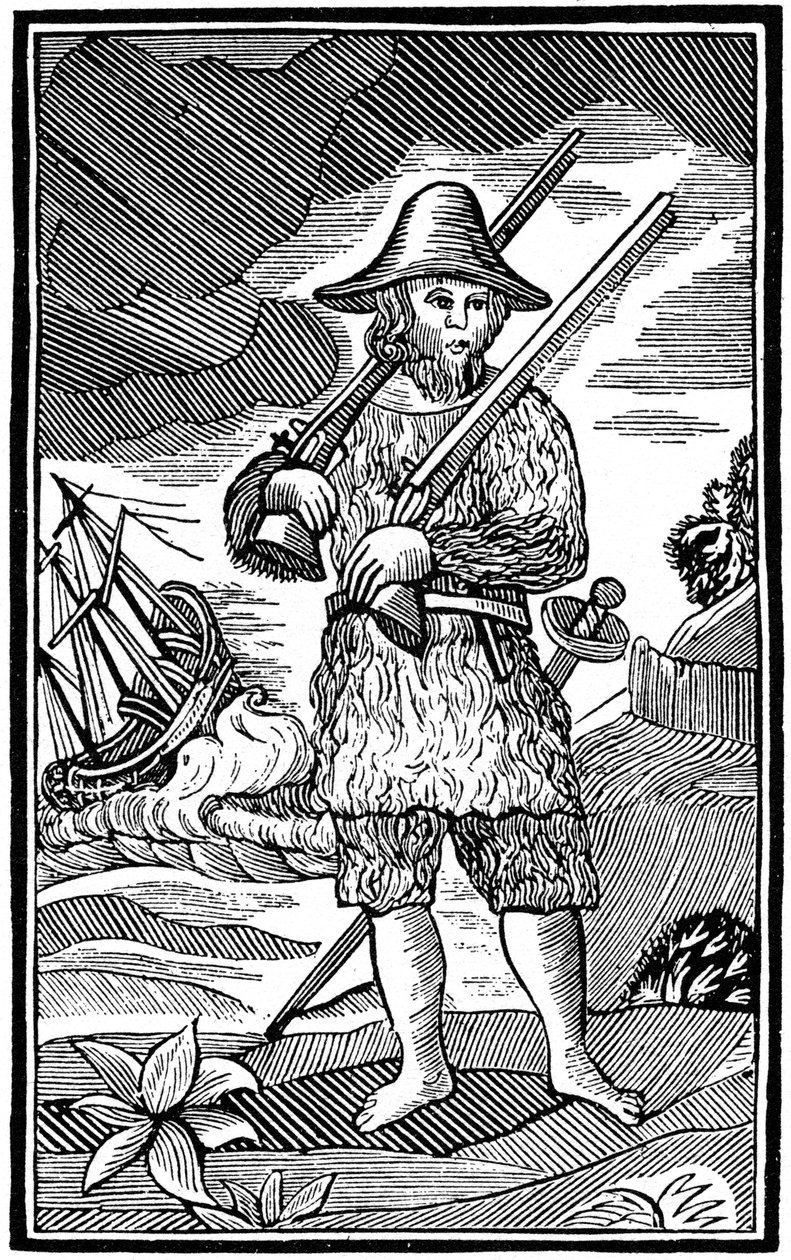 Robinson Crusoe, szlif książkowy, XVIII w. 1964 autorstwa Unbekannt
