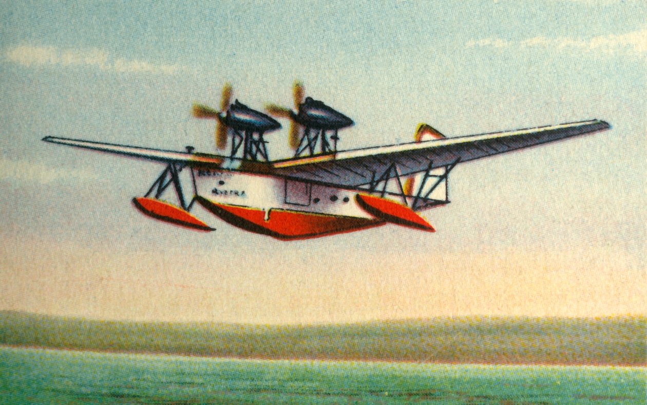 Latająca łódź Rohrbach Rostra, lata 20., 1932. autorstwa Unbekannt