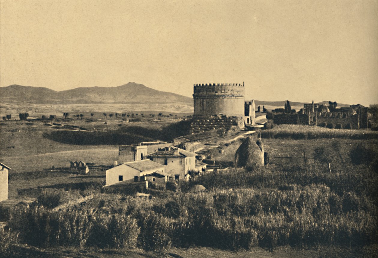 Roma - Droga Appijska , 1910 autorstwa Unbekannt