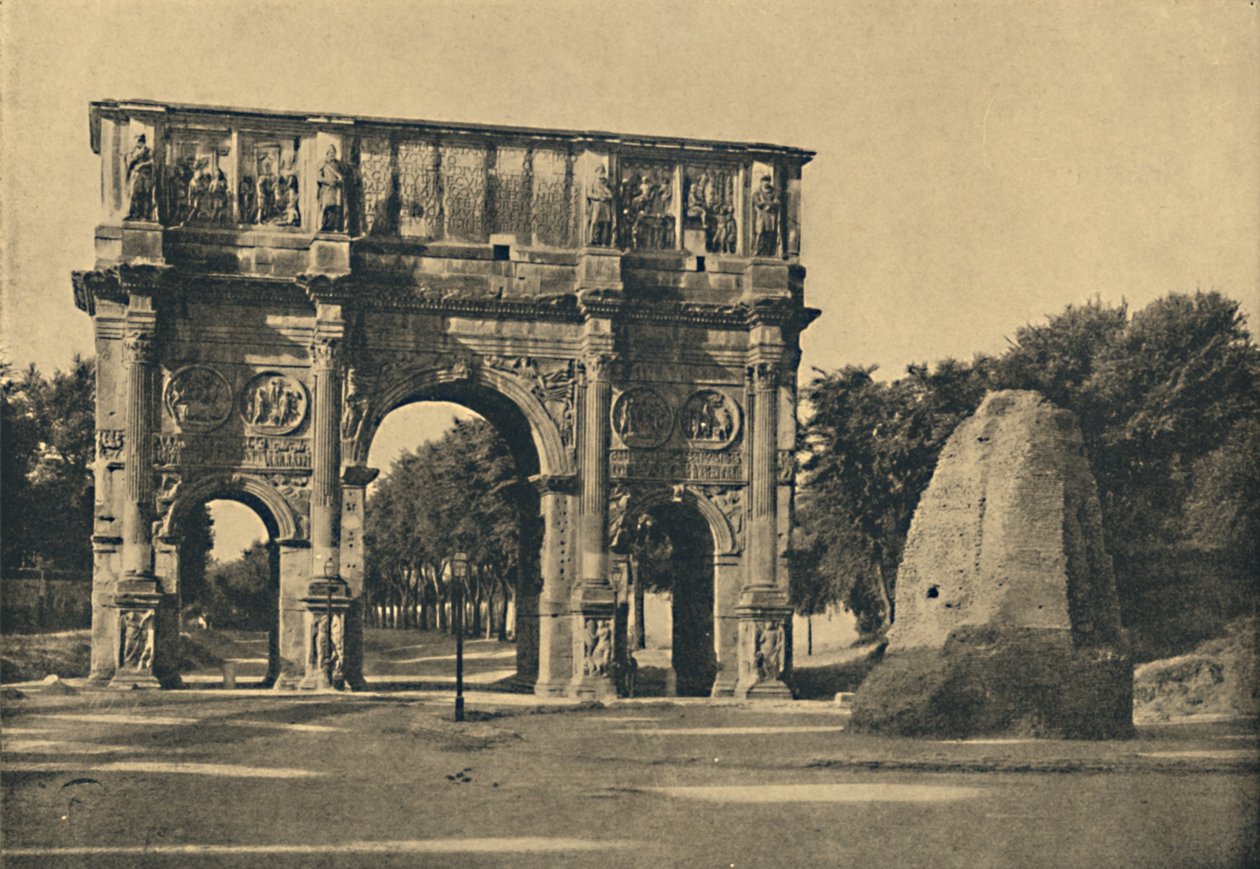 Roma - Łuk Konstantyna AD 315, 1910 autorstwa Unbekannt