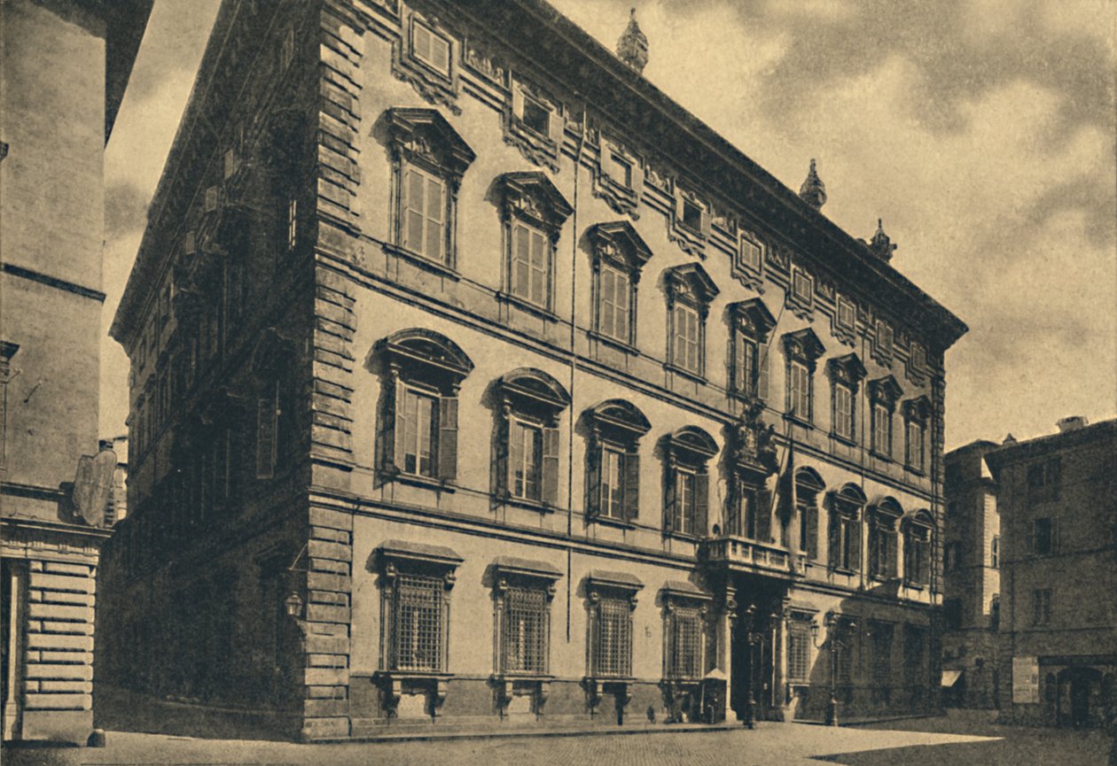 Roma - Pałac Senatu, 1910 autorstwa Unbekannt