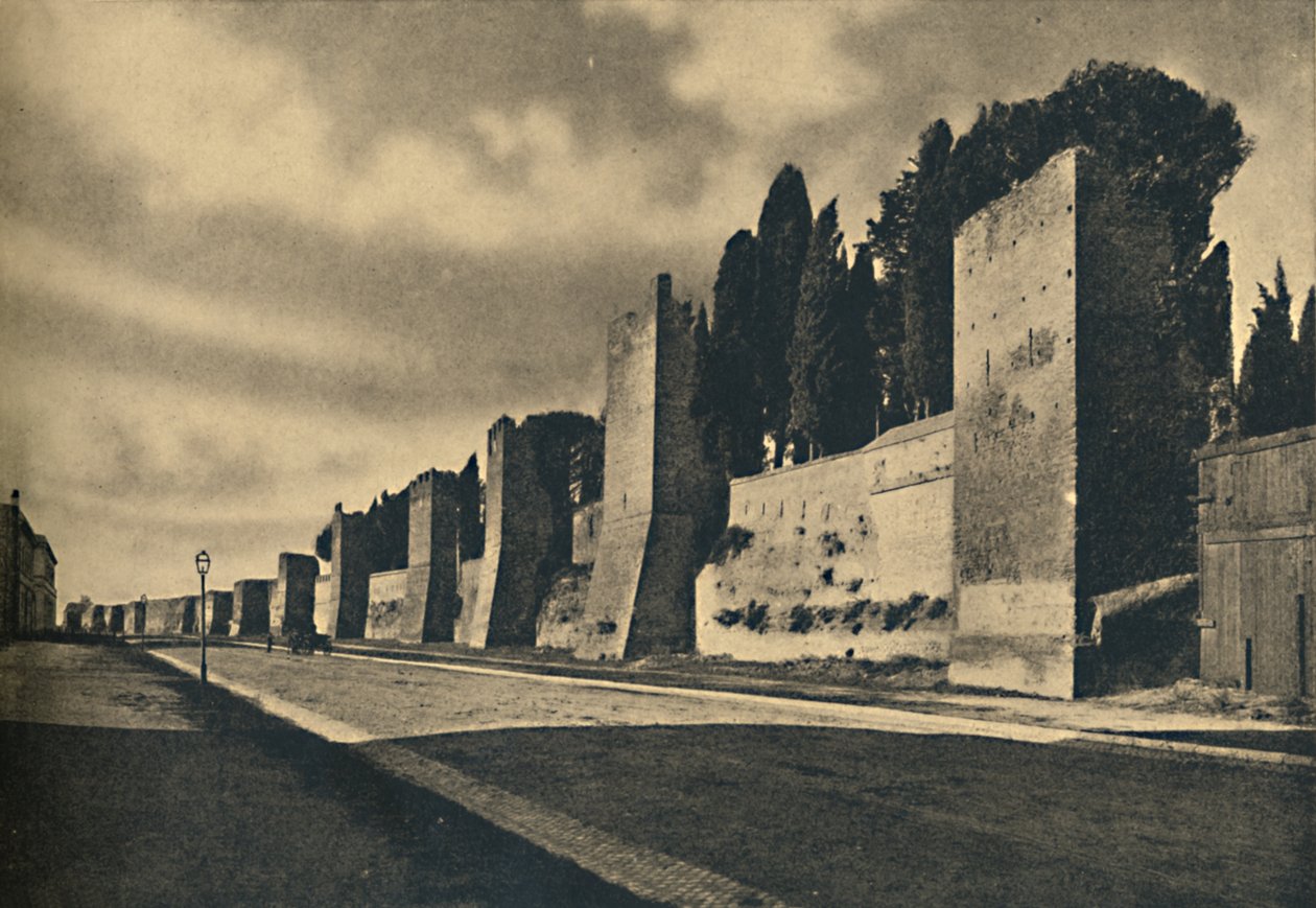 Roma - Mur Aureliana, 1910 autorstwa Unbekannt