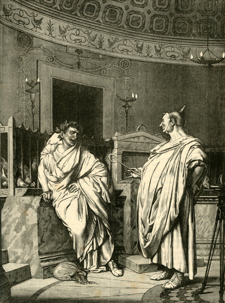 Rzymianie Augurowie, 1890. autorstwa Unbekannt